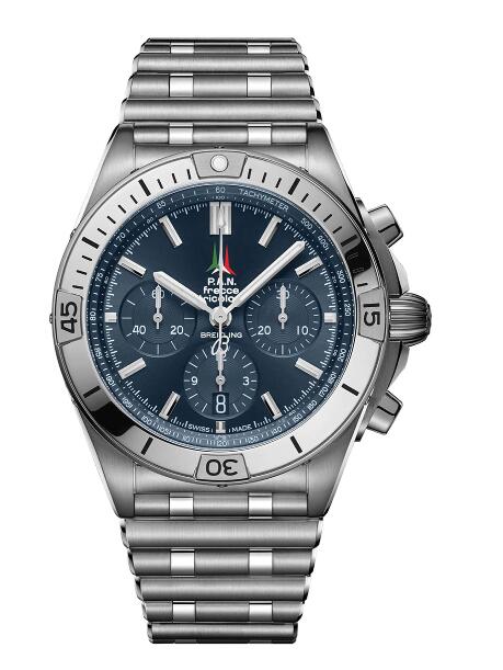 Replica Breitling CHRONOMAT B01 42 FRECCE TRICOLORI LIMITED EDITION AB01344A1C1A1 Men Watch